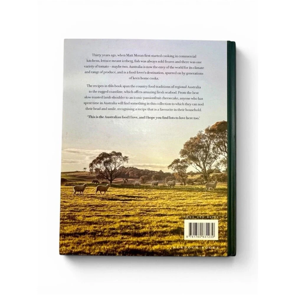 Matt Moran’s Australian Food Coast + Country Hardcover Cookbook Food Travel